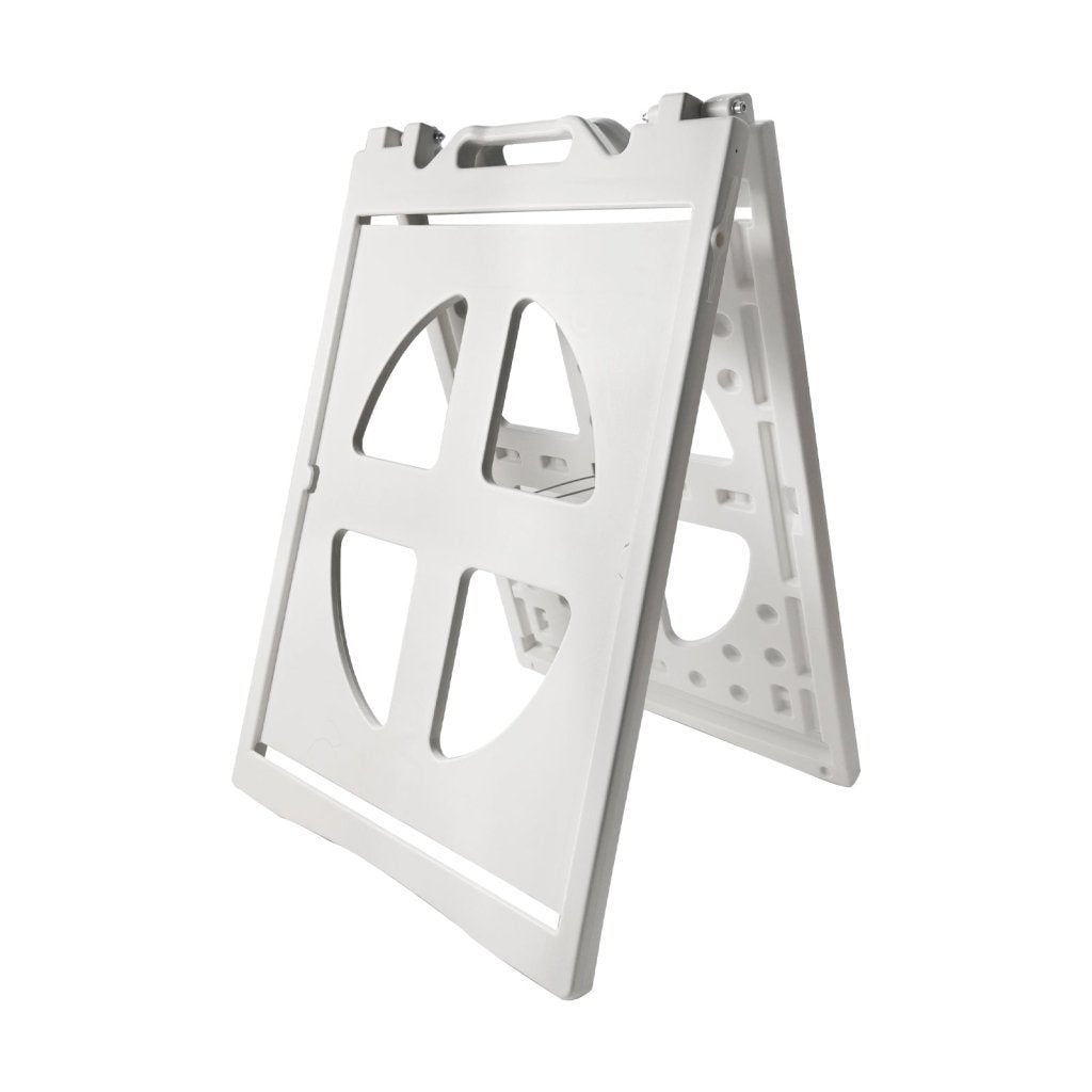 21.5"x28.5" A - Frame Sidewalk Sign – Double - Sided Folding Display for Outdoor Advertising