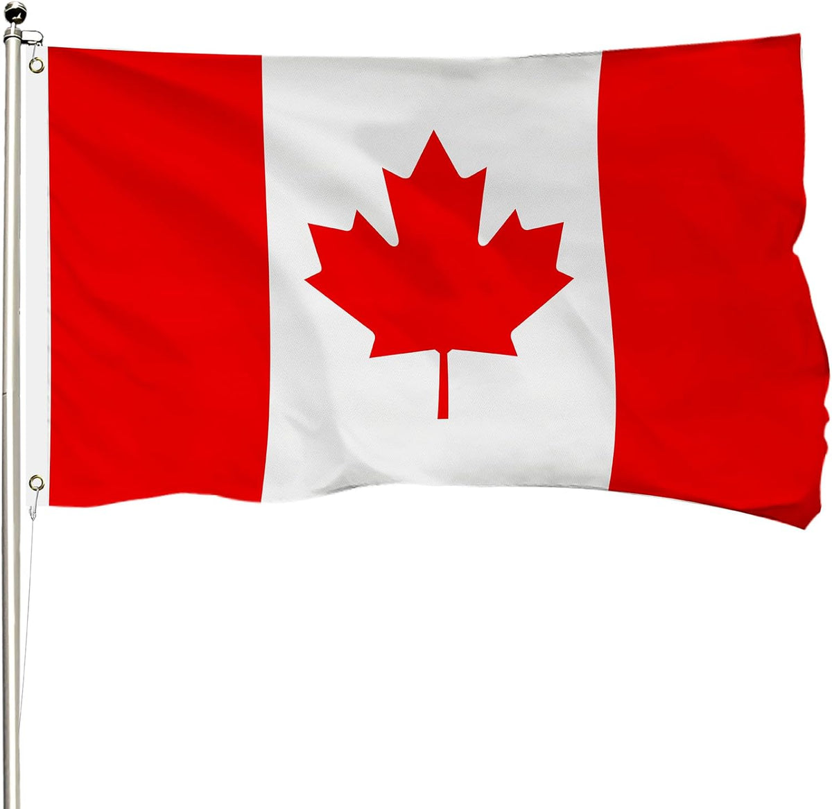 FSFLAG Canada Flag 3 X 5 Ft 400D Polyester and Two Brass Grommets