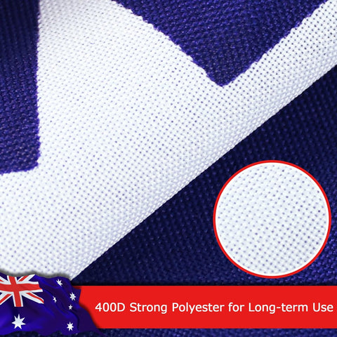 FSFLAG Australia Flag 3 X 5 Ft 400D Polyester and Two Brass Grommets