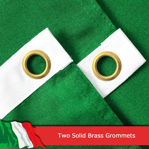 FSFLAG Italy Flag 3 X 5 Ft 400D Polyester and Two Brass Grommets