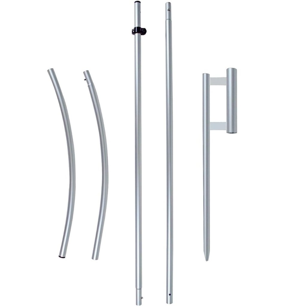 Flag Pole Hardware - 11FT FSFLAG Swooper Feather Flag Pole Kit(3.3m) - FSFlag