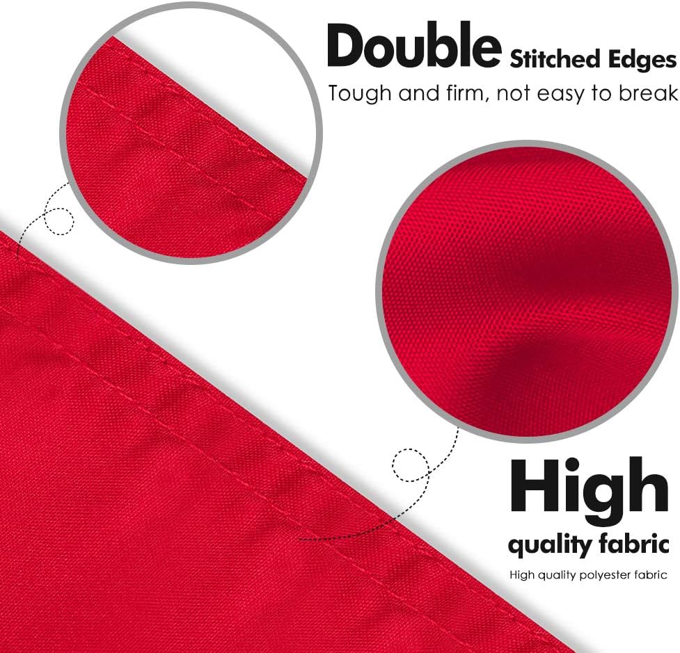 Premium Custom Flags - 2x3,4x6FT,Single/Double - Sided(Flagpole Not Included) - FSFlag