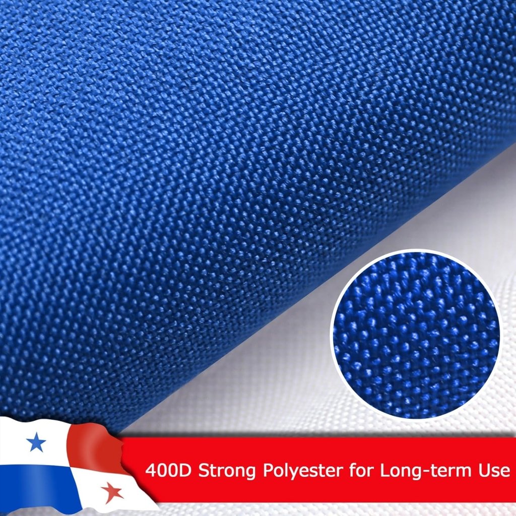 Panama Panaman Flag for Outside, 400D Heavy Duty Polyester, Double - Sided Printing, Quadruple Stitched Fly Hem, Fade Resistant, 2 Brass Grommets