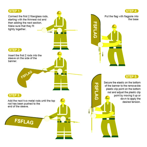 FSFLAG We Buy Gold Swooper Flag Feather Flag Pole Kit