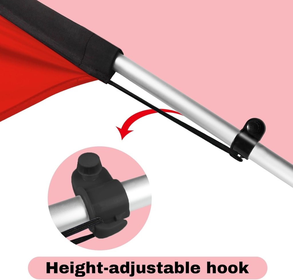 11FT Open Rectangle Flag Banners with Pole and Ground Stake (Multicolor)