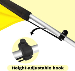 11FT Sale Rectangle Flag Banners with Pole and Ground Stake 01