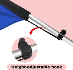 11FT Sale Rectangle Flag Banners with Pole and Ground Stake 02