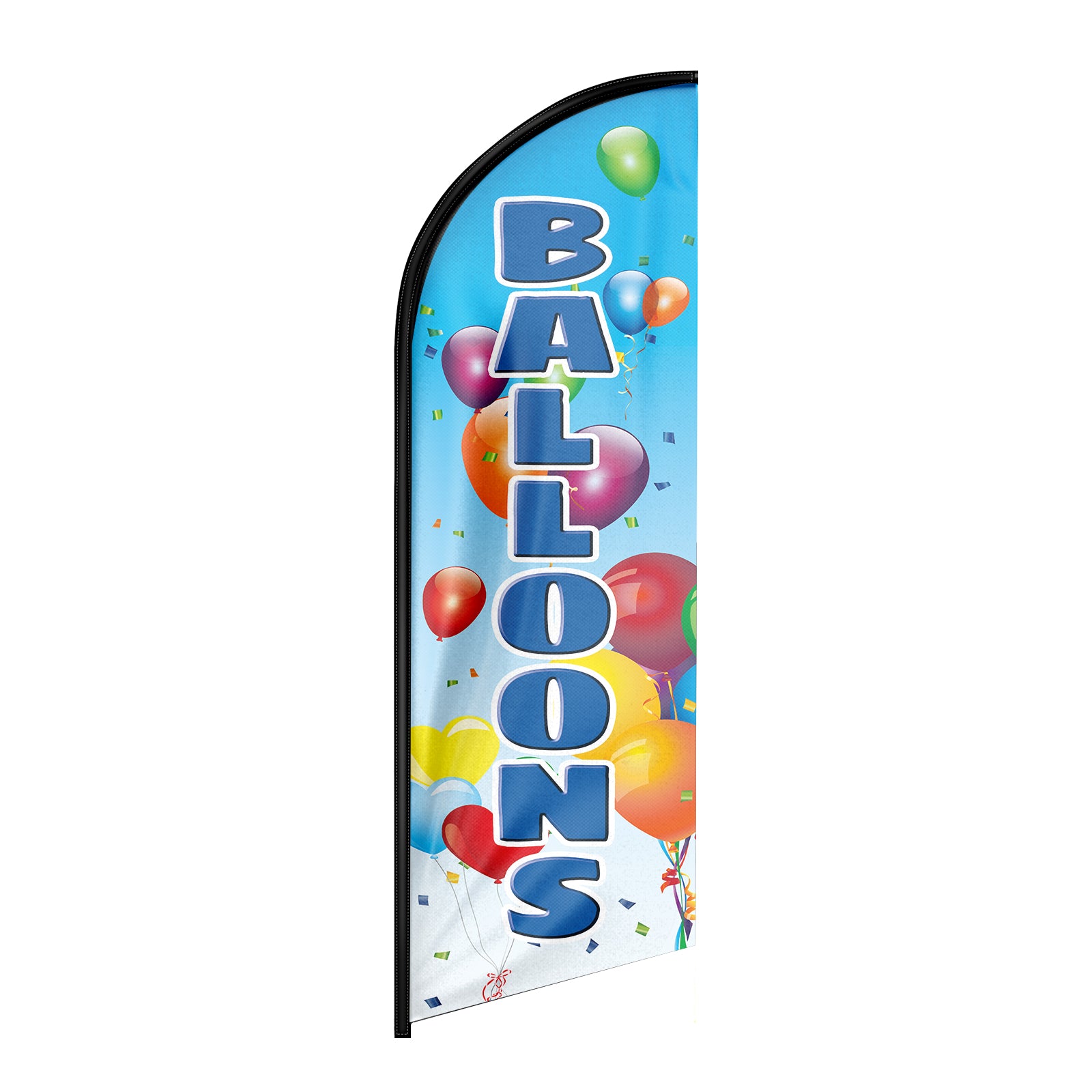 Balloon Flag--8ft Balloons Feather Flag for Balloons Business（Flagpole Not Included）