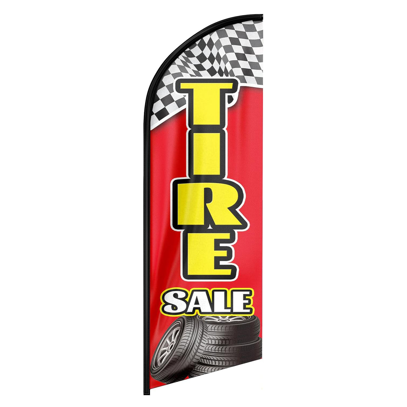 Tire Signs For Sale-New and Used Tires Feather Flag (Flagpole Not Included）