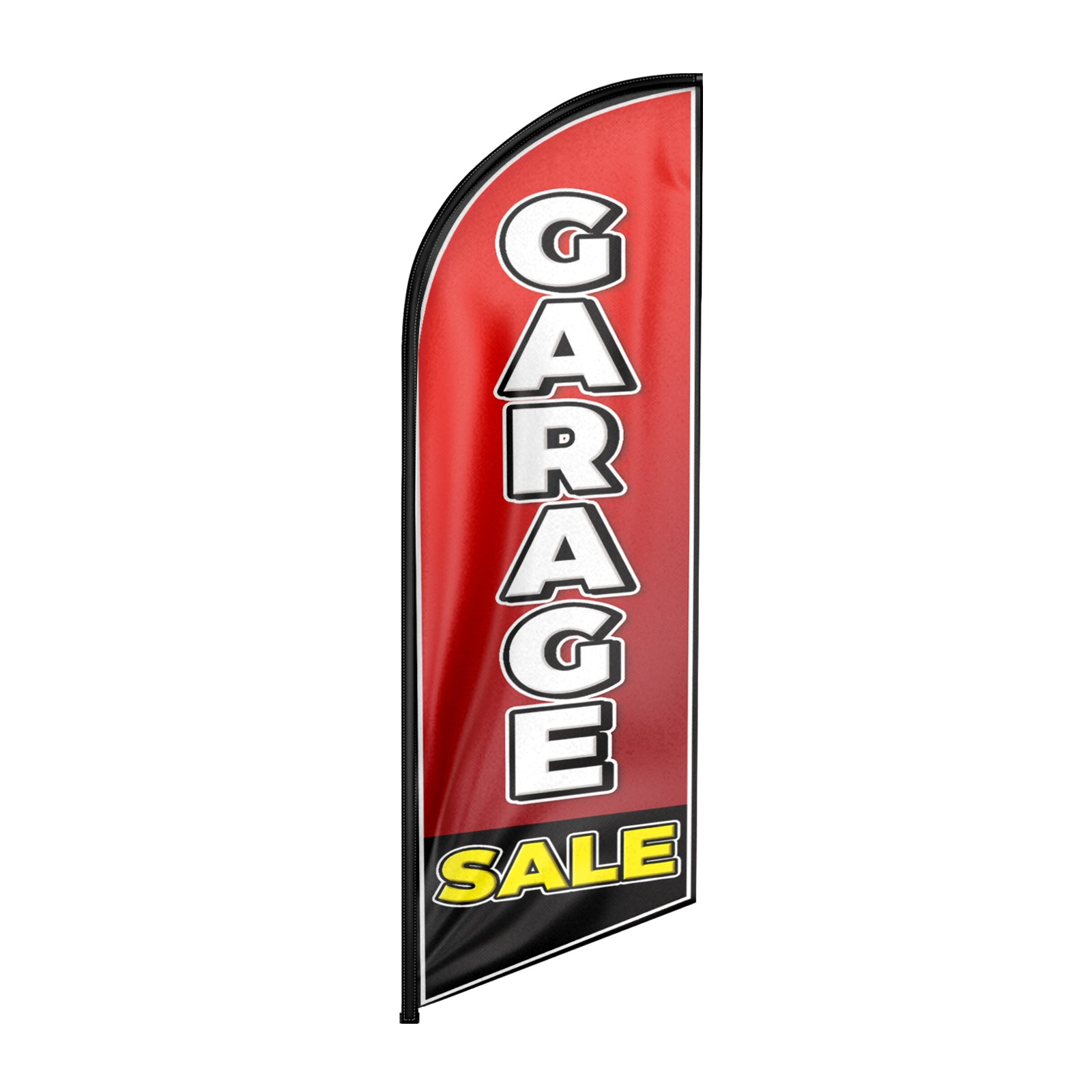 Garage Sale Feather Flag: Advertising Banner for Garage Sale Business(Flagpole Not Included)