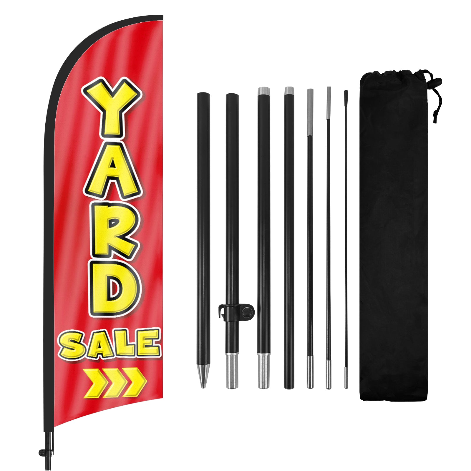 Yard Sale Signs-Yard Sale Feather Flag Set