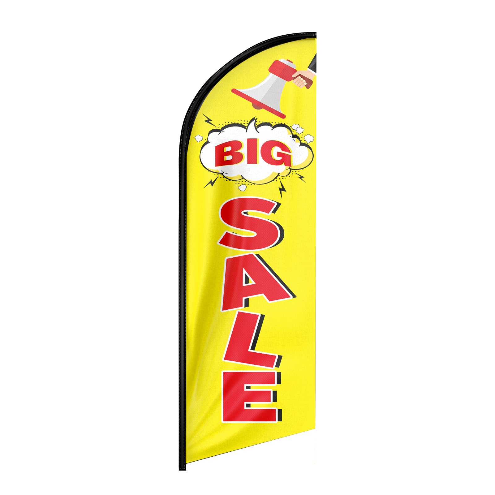 Big Sale Sign-8ft Big Sale Feather Flag for Big Sale Business（Flagpole Not Included）