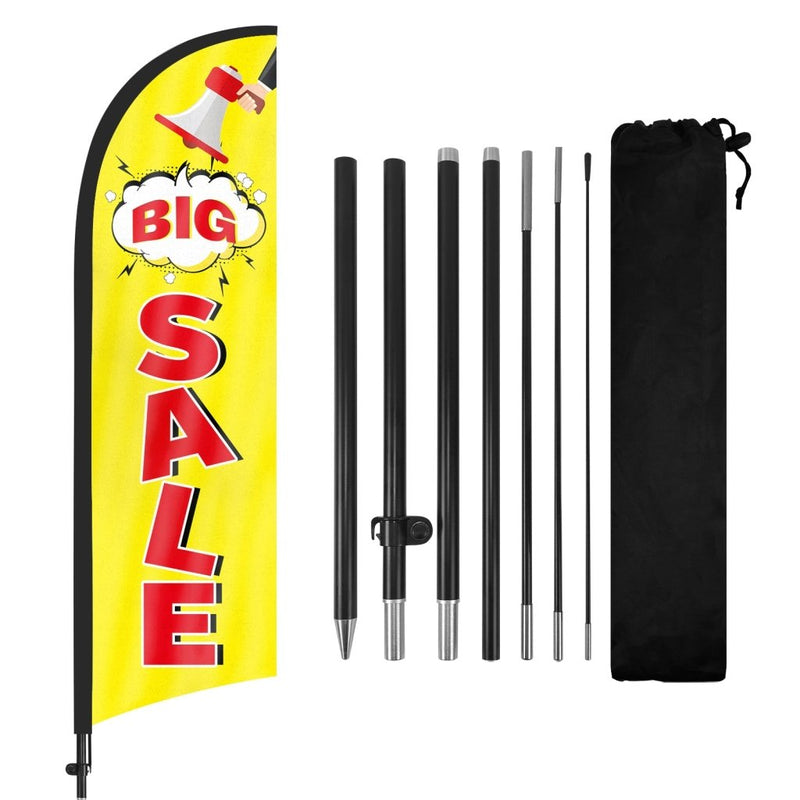 8ft Big Sale Feather Flag Pole Kit