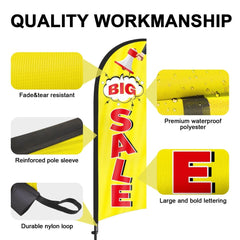 8ft Big Sale Feather Flag Pole Kit