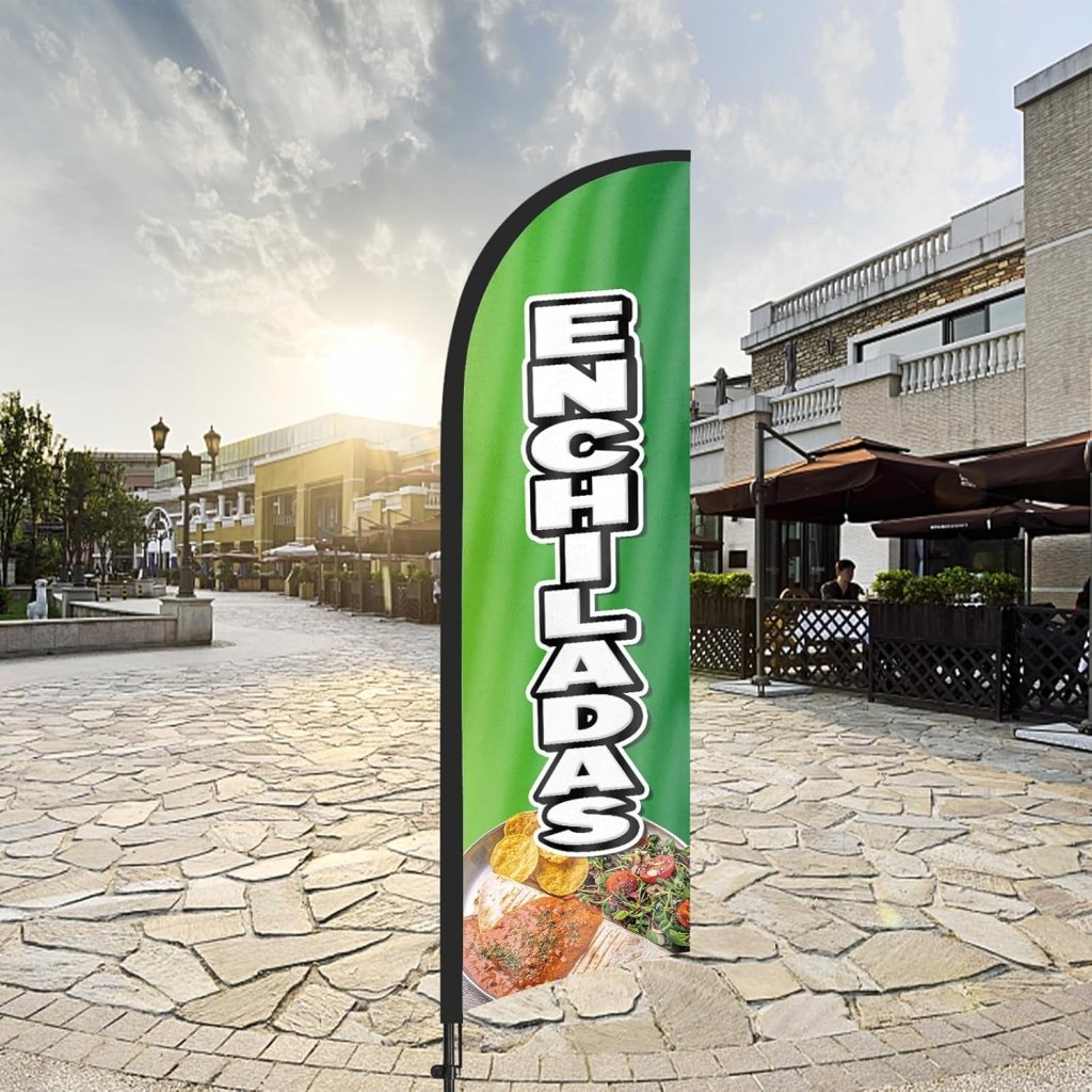 8ft Enchiladas Feather Flag Pole Kit