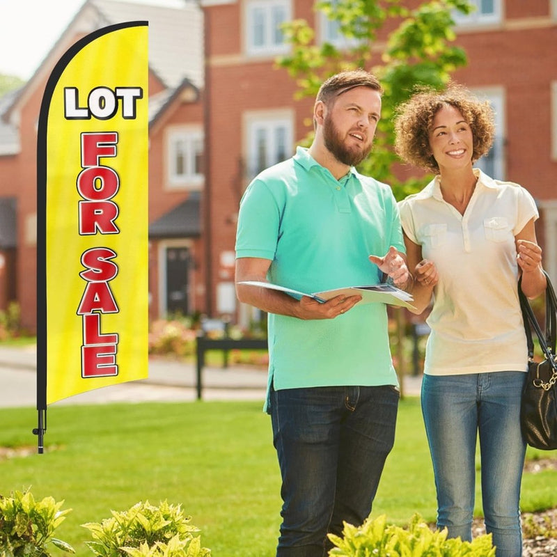 8FT For Lease Feather Flag Pole Kit