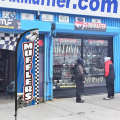 8ft Mufflers Feather Flag Pole Kit