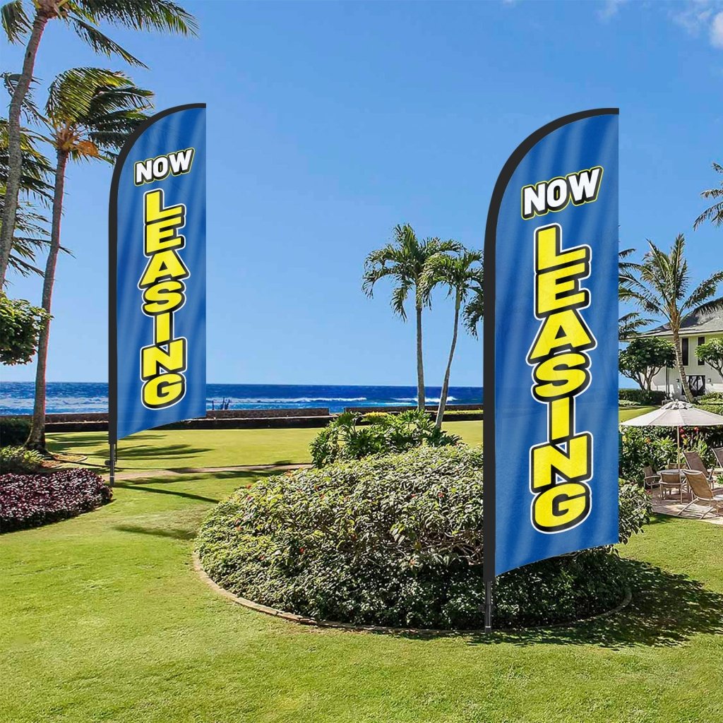 8ft Now Hiring Feather Flag Pole Kit