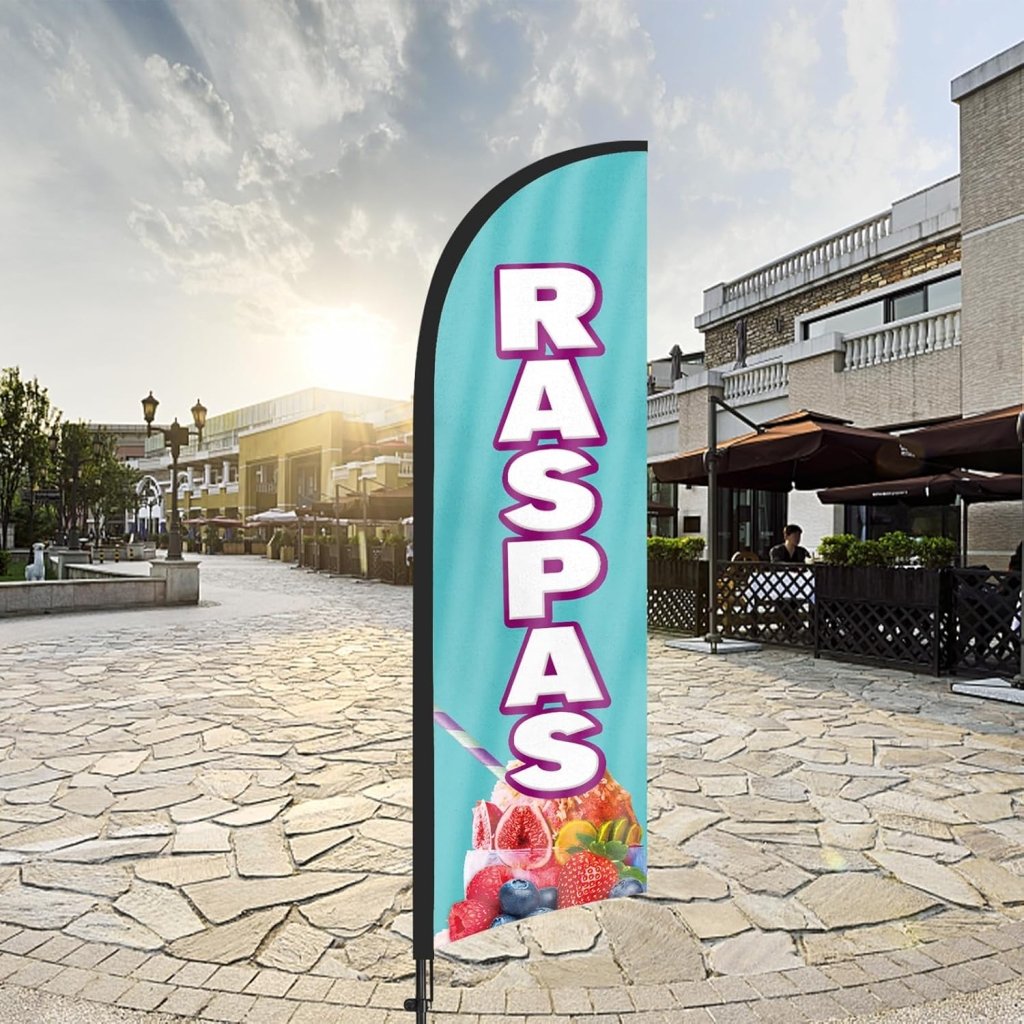8ft Raspas Feather Flag Pole Kit