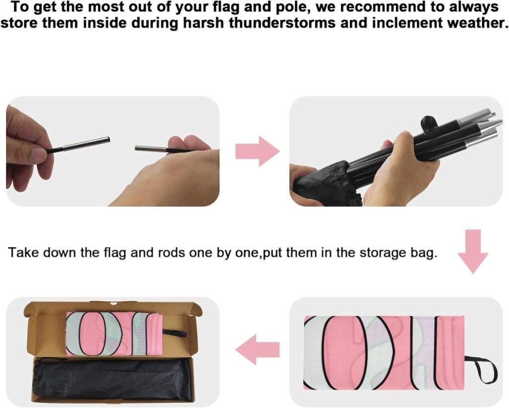 Cupcake Sign - 8ft Cupcakes Feather Flag Kit with Pole and Stake - FSFlag