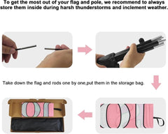 Cupcake Sign - 8ft Cupcakes Feather Flag Kit with Pole and Stake - FSFlag