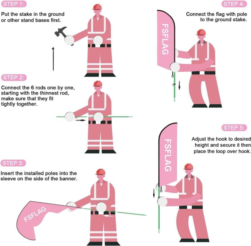 Cupcake Sign - 8ft Cupcakes Feather Flag Kit with Pole and Stake - FSFlag