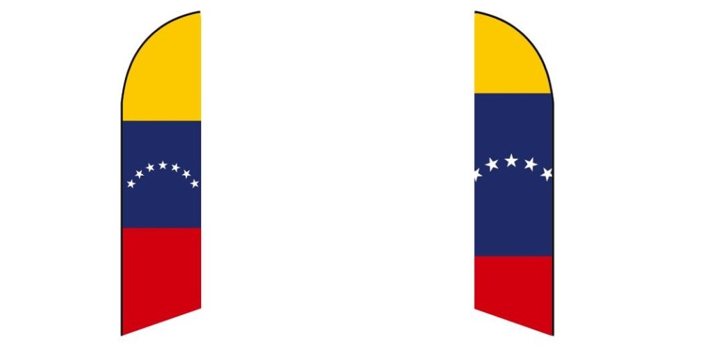 Custom Blade Flags - 1.6x6.6,2x8,3x12FT,Double - Sided（Flagpole Not Included）