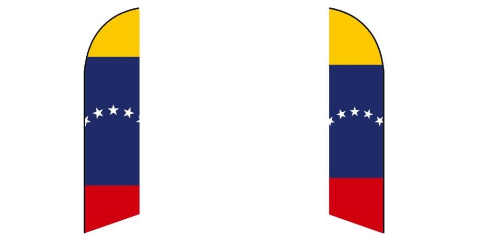 Custom Blade Flags - 1.6x6.6,2x8,3x12FT,Double - Sided（Flagpole Not Included）