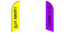 Custom Blade Flags - 1.6x6.6,2x8,3x12FT,Double - Sided（Flagpole Not Included）