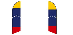 Custom Blade Flags - 1.6x6.6,2x8,3x12FT,Double - Sided（Flagpole Not Included）