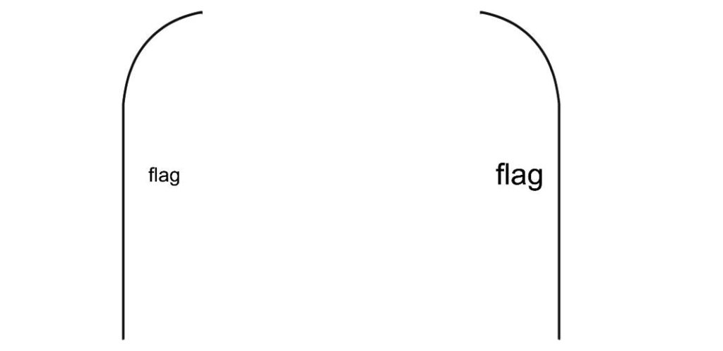 Custom Blade Flags - 1.6x6.6,2x8,3x12FT,Double - Sided（Flagpole Not Included）