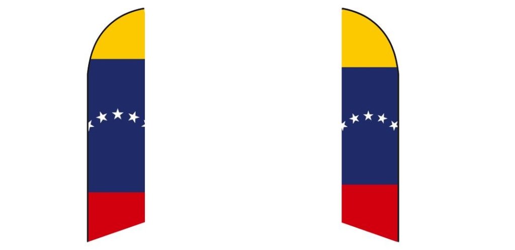 Custom Blade Flags - 1.6x6.6,2x8,3x12FT,Double - Sided（Flagpole Not Included）