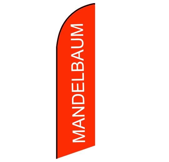 Custom Blade Flags - 1.6x6.6,2x8,3x12FT,Single - Sided（Flagpole Not Included）