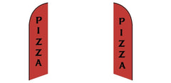 Custom Blade Flags - 1.6x6.6,2x8,3x12FT,Single/Double（Flagpole Not Included）