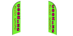 Custom Blade Flags - 1.6x6.6,2x8,3x12FT,Single/Double（Flagpole Not Included）