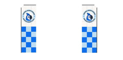 Custom Rectangle Swooper Flag - 2.3x7.2FT, Single/Double - Sided（Flagpole Not Included）