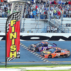 Finish Flag - 8ft Finish Feather Flag Pole Kit