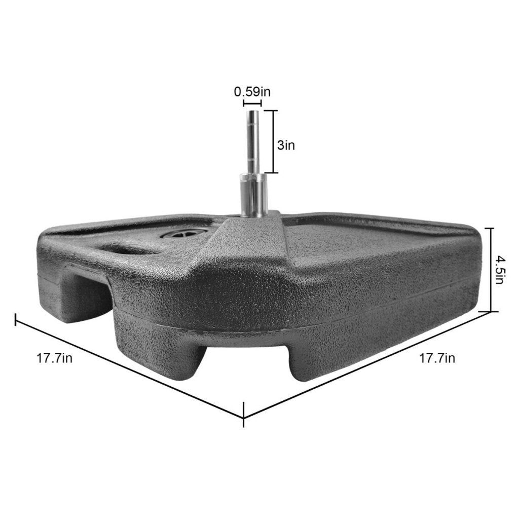 Flag Pole Base - Flag Pole Floor Stand Holder Feather Flag Base - FSFlag