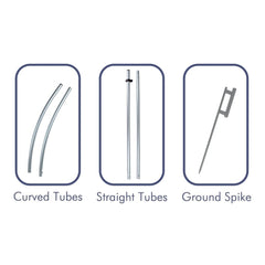 Flag Pole Hardware - 11FT FSFLAG Swooper Feather Flag Pole Kit(3.3m) - FSFlag