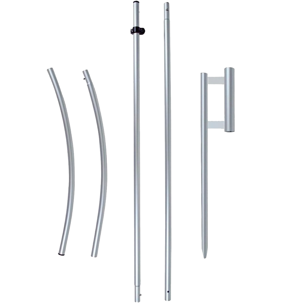 Flag Pole Hardware-11FT FSFLAG Swooper Feather Flag Pole Kit(3.3m)