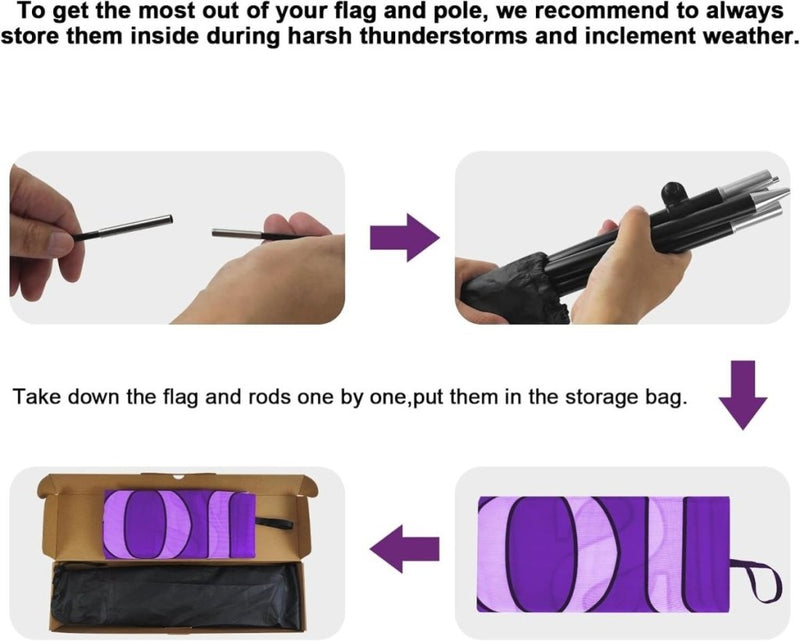 Freeze Dried Candy Banner - 8ft Freeze Dried Candy Feather Flag with Pole and Stake - FSFlag