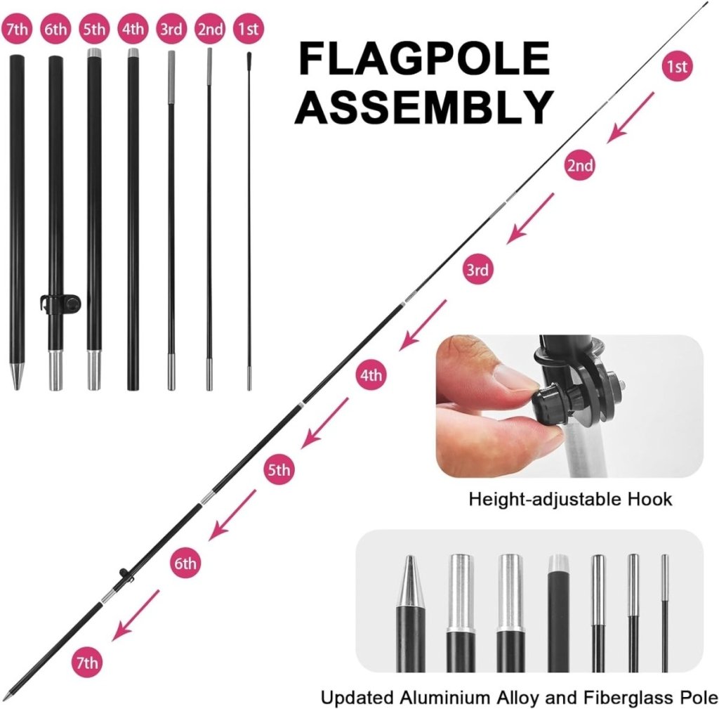 Frozen Yogurt Sign - FSFLAG 8Ft Frozen Yogurt Feather Flag Set for Frozen Yogurt Business - FSFlag