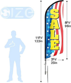 Sale Sign - Sale Feather Flag Set for Sale Business - FSFlag