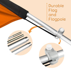 FSFLAG Lottery Tickets Swooper Flag Feather Flag Pole Kit - FSFlag