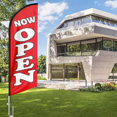 FSFLAG 11ft Open Flag with Pole - now open feather flags - FSFlag