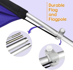 Open House Signs - 11 FT Advertisement Feather Flag pole kit - FSFlag