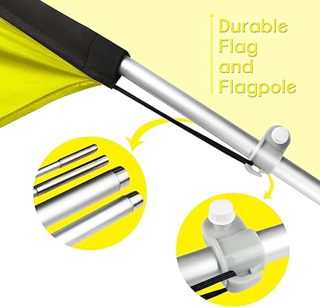 11Ft Now Open Feather Flags for Businesses - feather flag pole kit - FSFlag