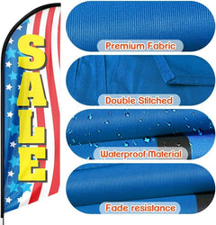Sale Sign - Sale Feather Flag Set for Sale Business - FSFlag