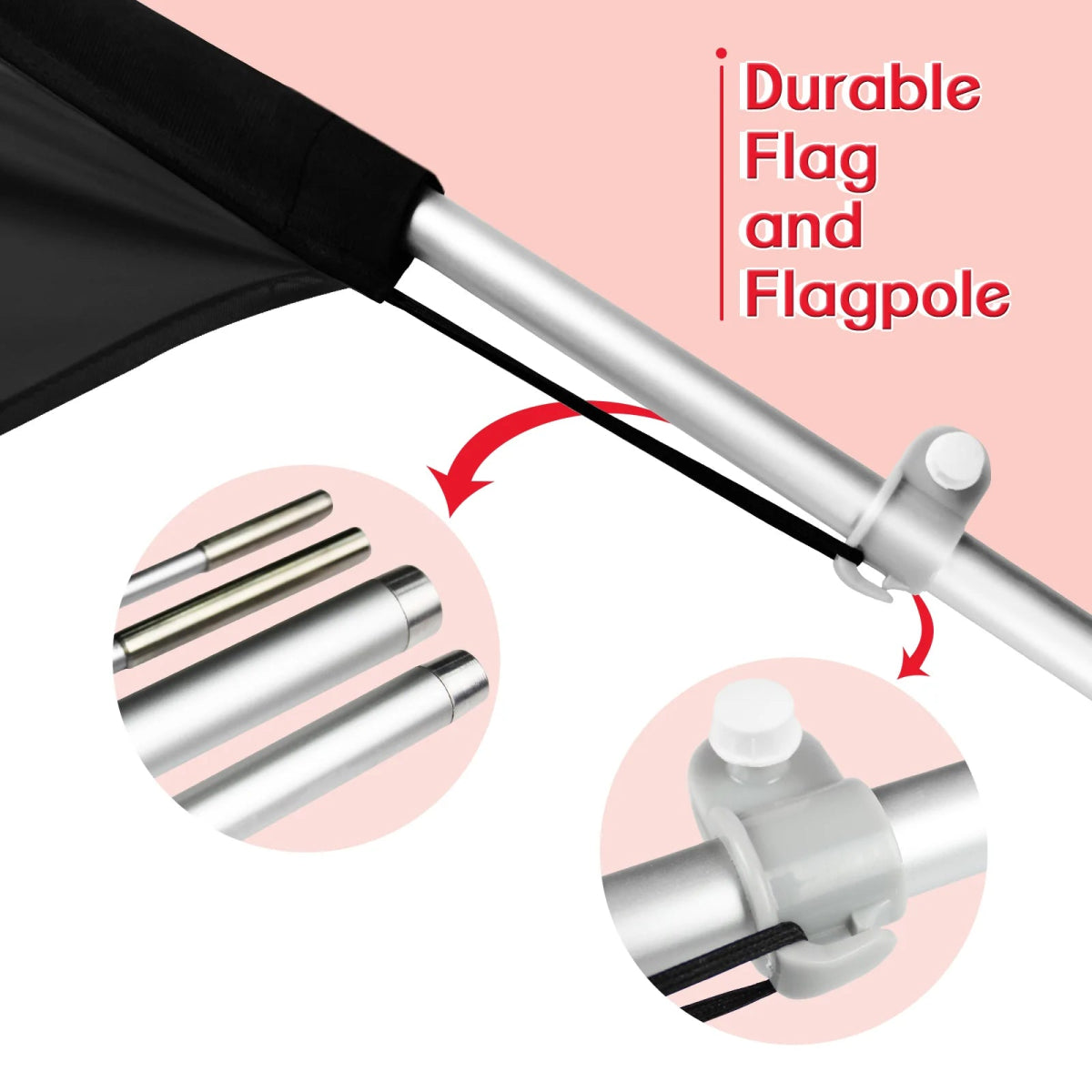 Vape Shop Signs - 11ft Vape Shop Swooper Flag Feather Flag Pole Kit - FSFlag