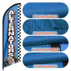 FSFLAG Alternators Swooper Flag Feather Flag Pole Kit - FSFlag